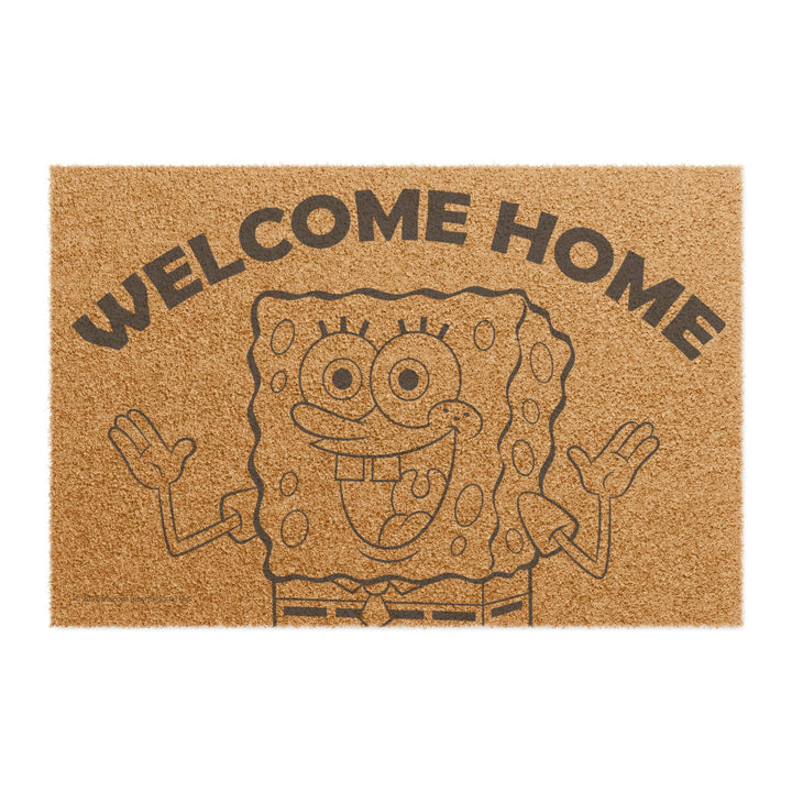SpongeBob SquarePants Doormat – Nickelodeon Licensed 24×16"