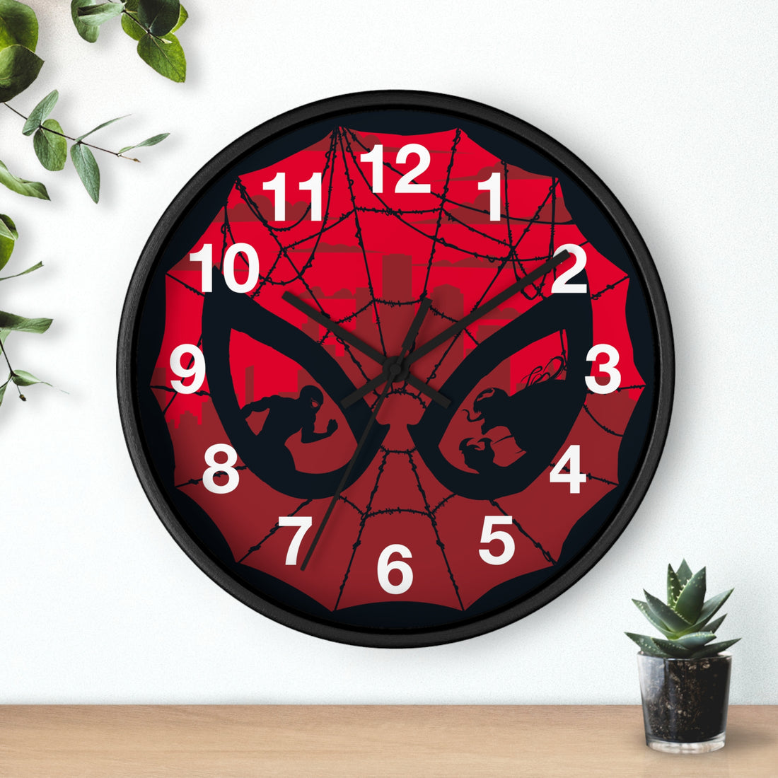 Spider-Man Wall Clock – Marvel Licensed 10.75"