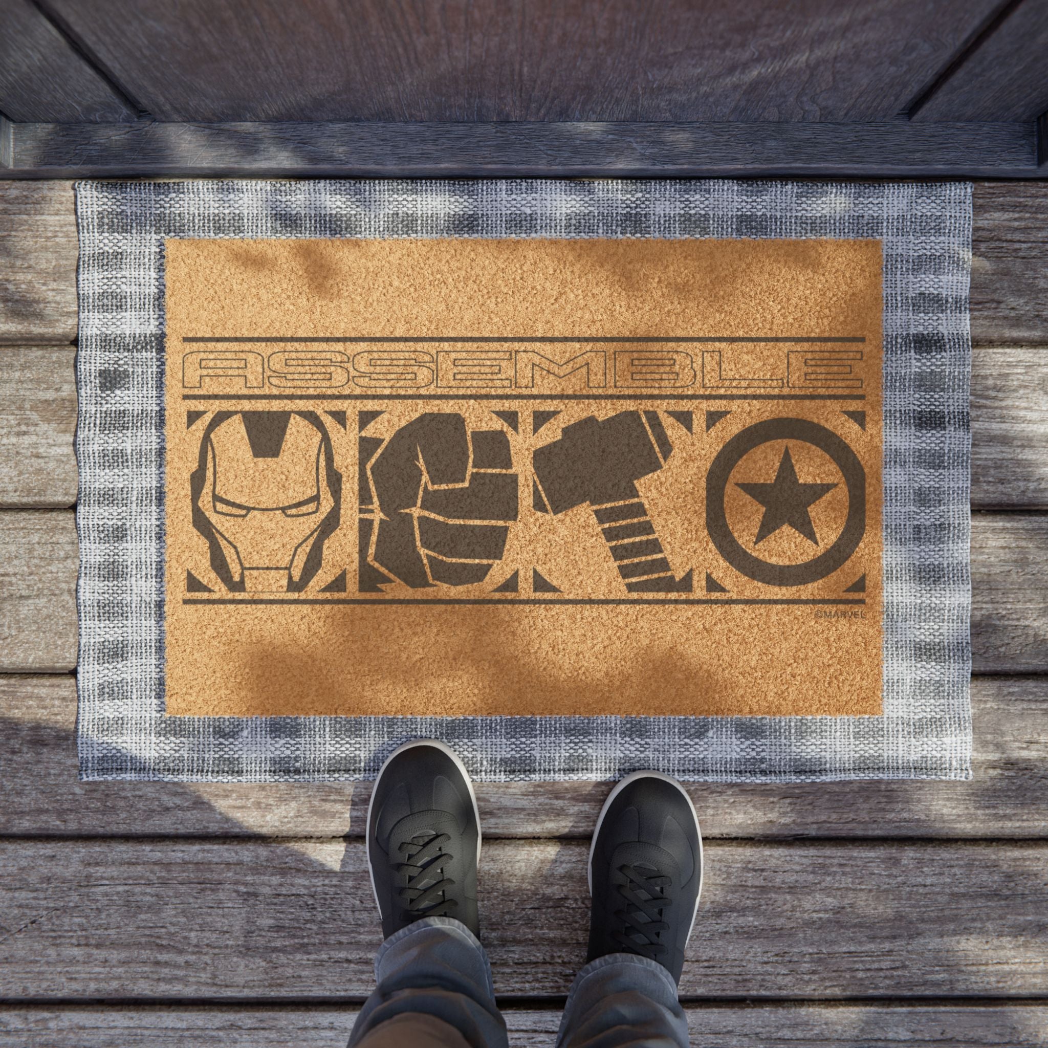 Avengers 'Assemble' Doormat – Marvel Licensed 24×16"