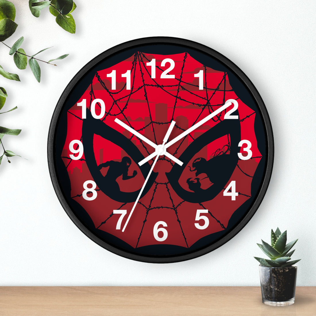 Spider-Man Wall Clock – Marvel Licensed 10.75"